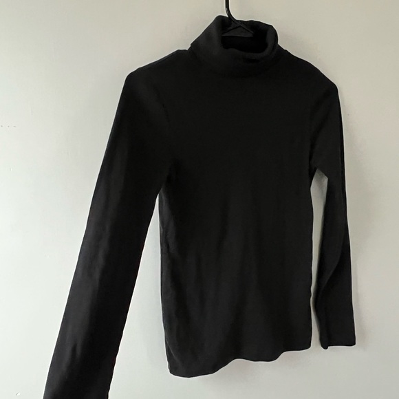 J. Crew Tops - COPY - black long sleeve turtle neck